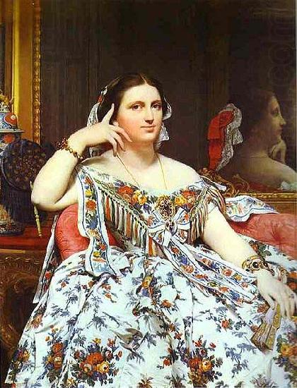 Jean Auguste Dominique Ingres Mme. Moitessier china oil painting image